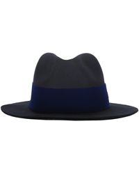 Emporio Armani - Wool Fedora Hat - Lyst