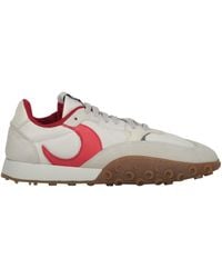 Marine Serre - Leather And Suede Inserts Sneakers - Lyst