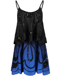 Alberta Ferretti - Short Dresses - Lyst