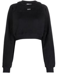 Off-White c/o Virgil Abloh - Cotton Sweatshirt - Lyst