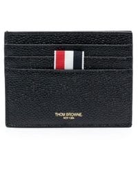 Thom Browne - Leather Credit Card Case - Lyst