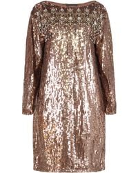 Alberta Ferretti - Elegant Dress With Sequins - Lyst
