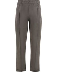 Palm Angels - Curved Logo Printed Sweatpants - Lyst