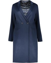 Moorer - Coat With Removable Inner Vest - Lyst