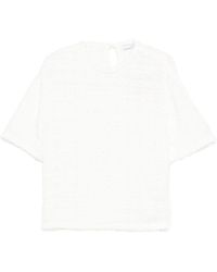 IRO - Tweed T-Shirt - Lyst