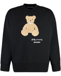 Palm Angels - Cotton Crew-Neck Sweatshirt - Lyst