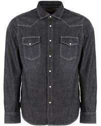 Moorer - Larrie Denim Shirt - Lyst