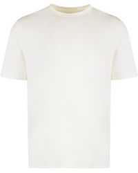 Jil Sander - Cotton Crew-Neck T-Shirt - Lyst