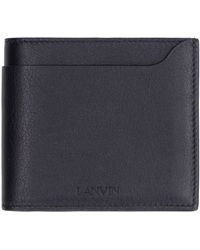 Black Lanvin Curb Leather Card Holder in Red for Men Mens Wallets and cardholders Lanvin Wallets and cardholders 