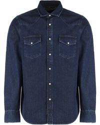 Moorer - Larrie Denim Shirt - Lyst