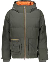 K-Way - Hooded Down Jacket - Lyst
