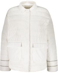 Fabiana Filippi - Snap Button Fastening Down Jacket - Lyst