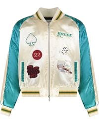 Rhude - Padded Bomber Jacket - Lyst