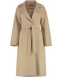 Max Mara - Cles Single-Breasted Wool Coat - Lyst