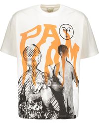 Pam - Printed Cotton T-Shirt - Lyst