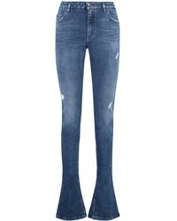 Fendi 5-Pocket Jeans in Natural | Lyst Canada