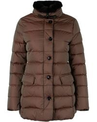 Moorer - Eletta Techno Fabric Down Jacket - Lyst