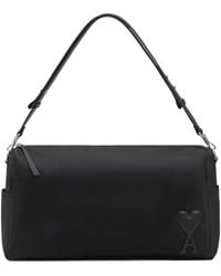 Ami Paris - Marcel Large Nylon Shoulder Bag - Lyst