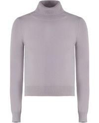 Malo - Cashmere Turtleneck Sweater - Lyst