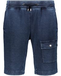 Moorer - Cotton Bermuda Shorts - Lyst