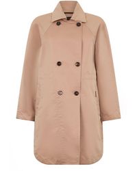 Moorer - Double-Breasted Coat With A Minimal And Versatile Design - Lyst