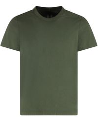 Rick Owens - Cotton Crew-Neck T-Shirt - Lyst
