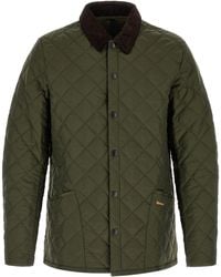 Barbour - Olive Heritage Liddesdale Jacket - Lyst