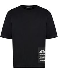 DSquared² - Cotton Crew-Neck T-Shirt - Lyst