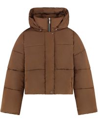 Rhude - Hooded Down Jacket - Lyst