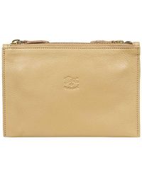 Il Bisonte - Leather Clutch - Lyst