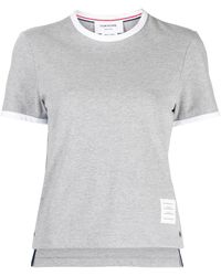 Thom Browne - Cotton T-Shirt - Lyst