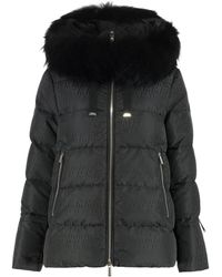 Moorer - Gadia Hooded Short Down Jacket - Lyst