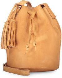 Il Bisonte - Leather Bucket Bag - Lyst