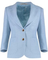 0205 Tagliatore - J-Debra Single-Breasted One Button Jacket - Lyst