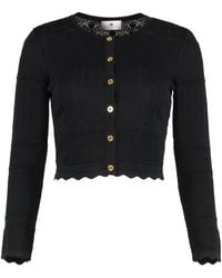 Elisabetta Franchi - Knitted Cardigan - Lyst