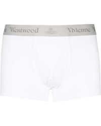 Vivienne Westwood - Set Of Two Cotton Boxers With Logoed Elastic Band - Lyst