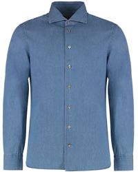 Borriello - Denim Shirt - Lyst