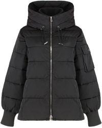 Pinko - Crusca Hooded Short Down Jacket - Lyst