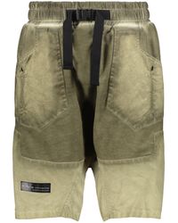 ISO.POETISM - Cotton Bermuda Shorts - Lyst