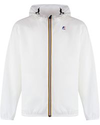 K-Way - Hooded Nylon Packable Jacket - Lyst
