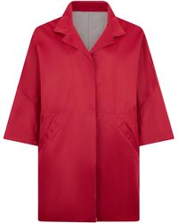 Moorer - Coat With A Loose Fit And Versatile Design - Lyst