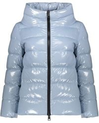 Herno - Glossy Nylon Down Jacket - Lyst