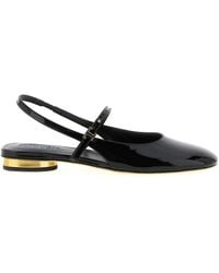 Tod's - 'Mary Jane' Patent Ballet Flats - Lyst