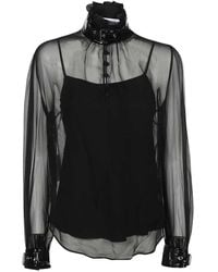 Moschino - Silk Blouse - Lyst