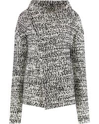 Alberta Ferretti - Boucle Wool Sweater - Lyst