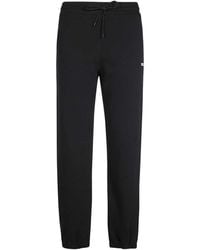 MSGM - Logo Print Sweatpants - Lyst