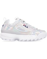 white fila trainers