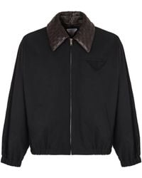 Bottega Veneta - Cotton Jacket - Lyst