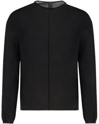 Rick Owens - Cotton Crew-Neck Sweater - Lyst