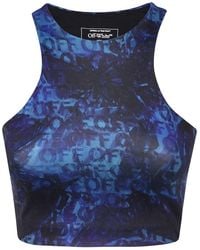 Off-White c/o Virgil Abloh - Logo Sporty Tank-Top - Lyst